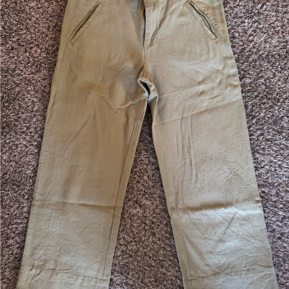 Women’s Polder Paris Olive Green Pants